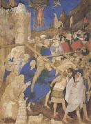 Jacquemart de Hesdin The Carrying of the Cross (mk05) oil painting artist